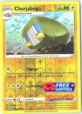 Charjabug 065/192 Uncommon Rebel Clash Pokemon Reverse Holo Near Mint