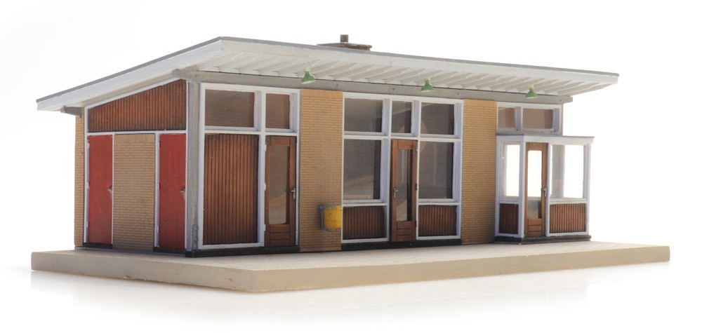 Kit Station Velsen Zeeweg Artitec 10.387, maquette d'architecture fine