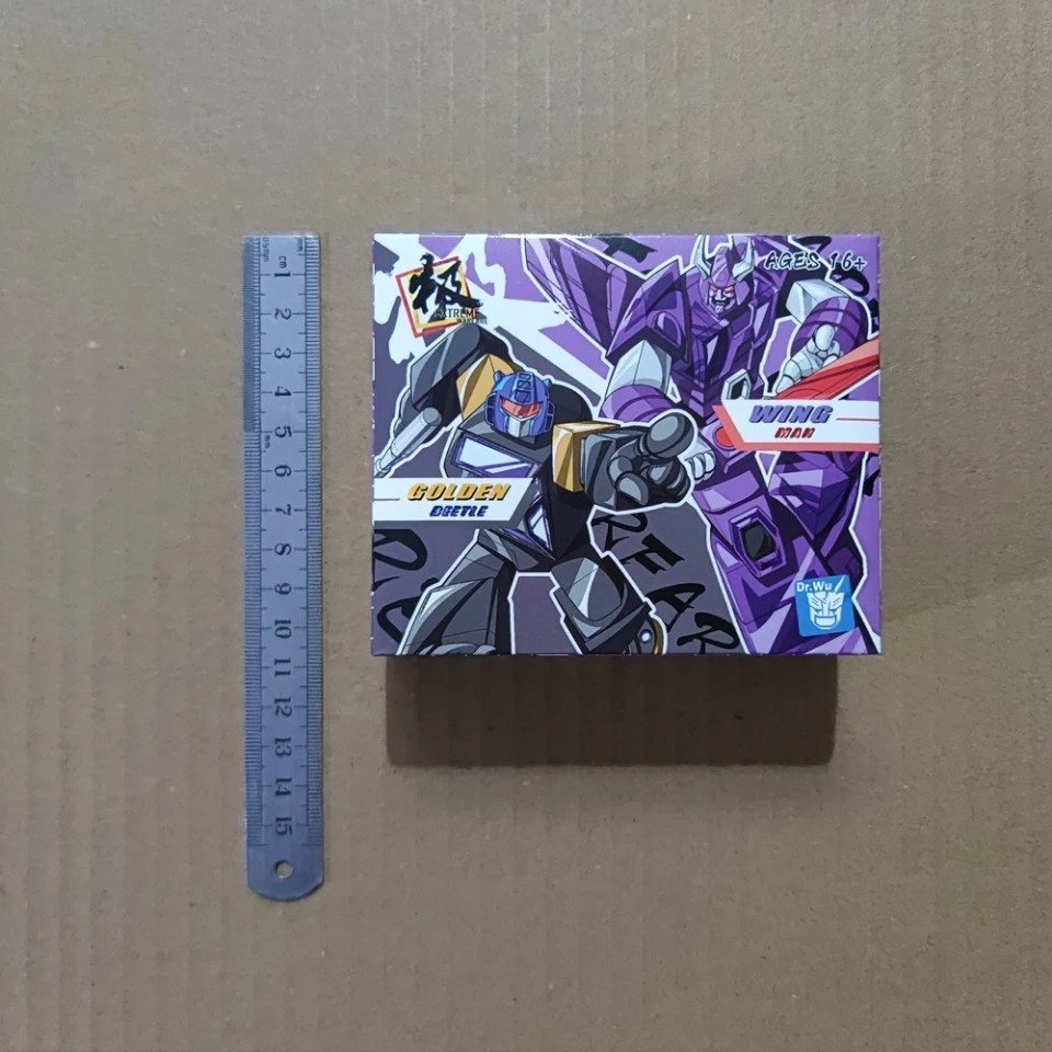 Dr.Wu DW-E35T WINGMAN DW-E34B GOLDEN BEETLE Mini Transformable Toy Action Figure - Image 3 of 4