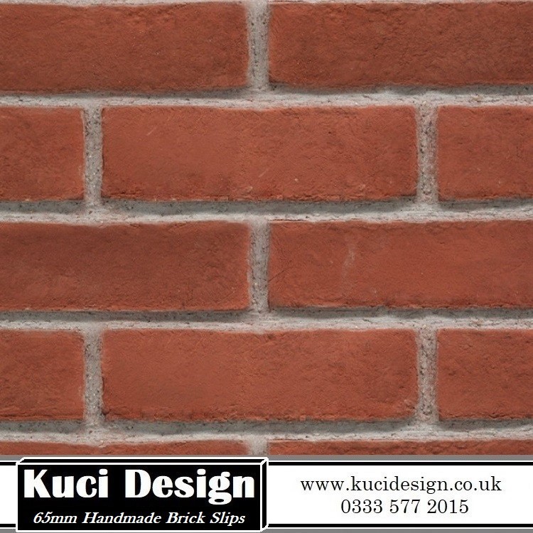 Handmade Red Brick Slip BrickTile BrickCladding WallCladding SAMPLE