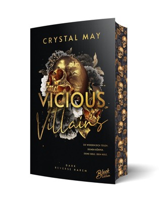 Vicious Villains Mit wunderschönem Farbschnitt Crystal May Taschenbuch Deutsch