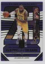 2021-22 Donruss Elite Prime Numbers Gold /10 LeBron James #3 8iv