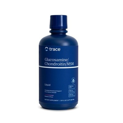 Trace Minerals Liquid Glucosamine Chondroitin MSM | Complete Dietary Suppleme...