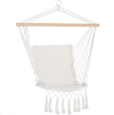 Sedia Sospesa a Dondolo, Poltrona Sospesa in Tessuto Da Interno Ed Esterno Con N