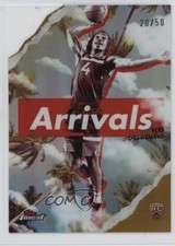 2024-25 Topps Finest Arrivals Gold Refractor 20/50 Rob Dillingham #A-3 8d2