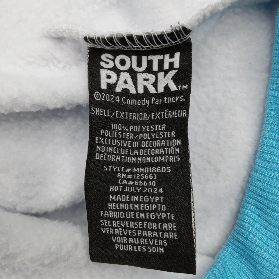 Мужская толстовка с капюшоном South Park средний размер только пуловер с принтом - Изображение 3 из 4