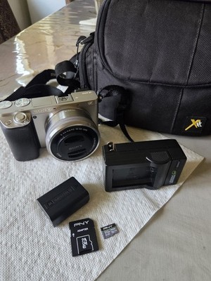 Sony Alpha A6000 Mirrorless Digital Camera w/16-50mm Lens English Language