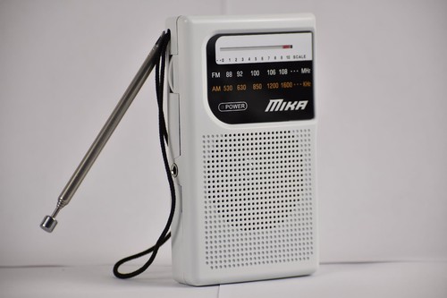 AM/FM Pocket Portable Radio, Small Battery Operated, Best Mini Antenna Recept...