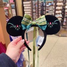 Resort Disney Parks Japan Tokyo Anna Frozen Fantasy Springs Ears Headband 2025