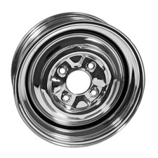 19661979 Vw Beetle Ghia Type 3 Pvd Chrome Smoothie Wheel 15x5.5 4x130