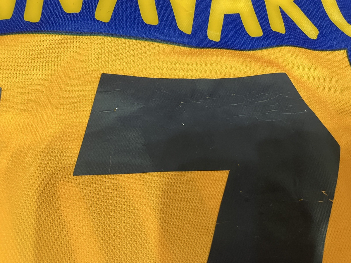 Parma AC F.Cannavaro #17 Football 2001-2002 Vintage Jersey Home