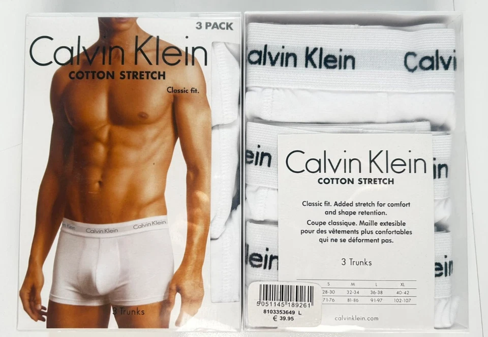 Calvin Klein Hombre Ropa Interior Boxer Shorts CK Calzoncillos Paquete de 3 Todas las Tallas Foto 2 de 3