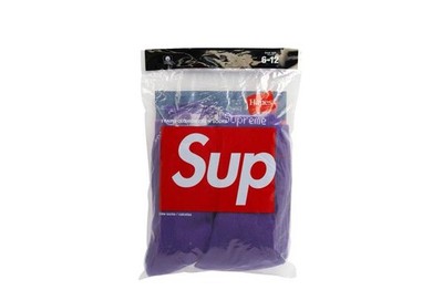 Supreme Hanes Crew Socken (4er Pack) Violett