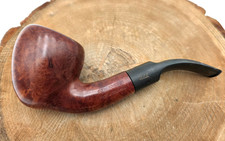 Danish Sovereign 323 Briar Tobacco Pipe Made In Denmark Bent Estate VTG