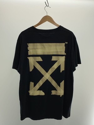 【関税&送料込み】Off-White Black Cotton T-Shirt OFF-WHITE T-SHIRT XS COTTON Black OMAA038R20185002 Used | eBay