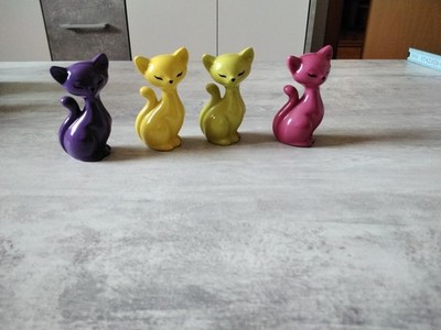 Göbel Kitty de Luxe 4-Set Katzen - Sammlerstücke - sehr guter Zustand