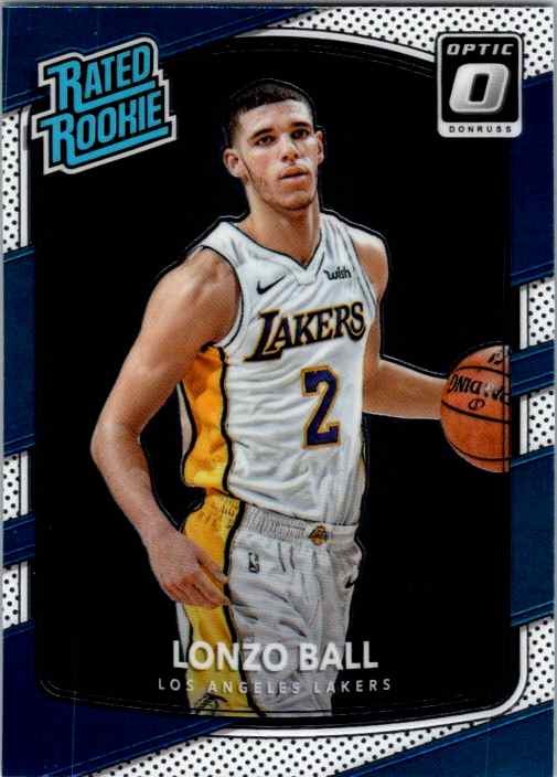 2017-18 Donruss Optic #199 Lonzo Ball