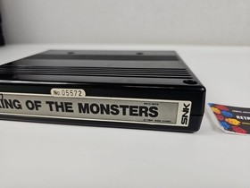 King Of The Monsters Neo Geo MVS SNK 100% AUTHENTIC - TESTED *SECURITY SEAL*