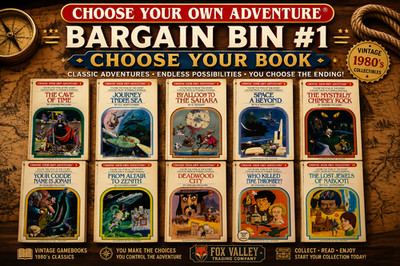 Choose Your Own Adventure Bargain Bin #1 Sale! (Restocked 8/9/26) CYOA Book Lot