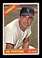 1966 Topps #79 Joe Pepitone   VGEX X3704658