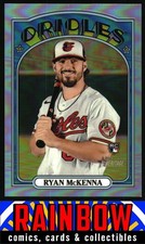 2021 Topps Heritage #525 Ryan McKenna Rookie Baltimore Orioles