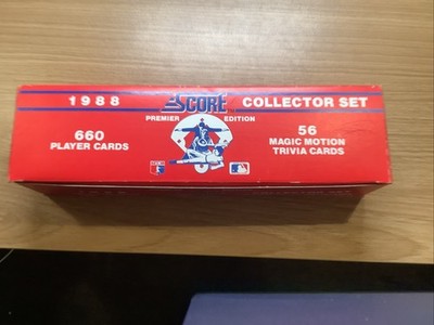 1988 score baseball complete set