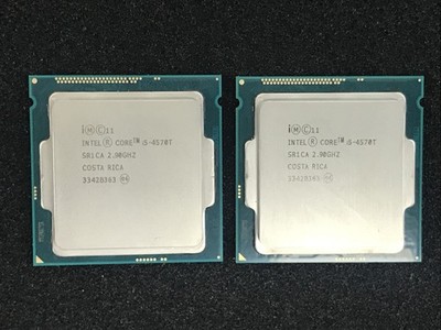 (Lot of 2) Intel Core i5-4570T 2.90GHz Dual-Core CPU Processor SR1CA - CPU638A