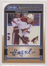 2014-15 O-Pee-Chee Signatures Martin Hanzal #S-MH Auto n1u