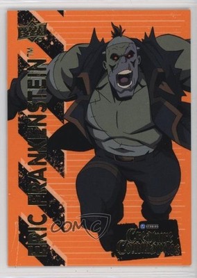 2025 Upper Deck DC Creature Commandos Orange Neon /400 Eric Frankenstein #5 05ql