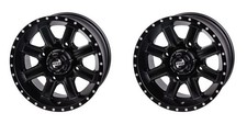 (2 Pack) 4/156 Tusk 185-276-000302d7-216c90-2X Cascade Wheel 12x7 4.0 + 3.0