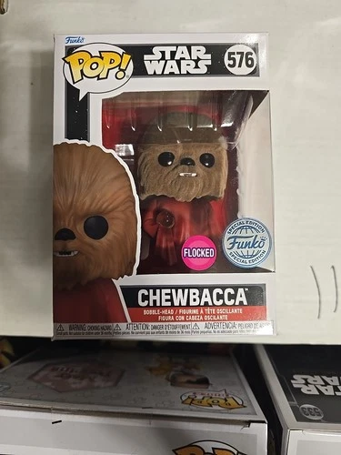 Funko Pop! Vinyl: Star Wars - Chewbacca (Flocked) SE Disney (Exclusive) #576 NEW