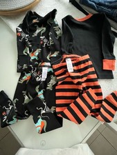 Carters two piece Halloween pajamas two sets size 12 months