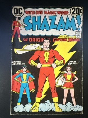 Shazam #3 Captain Marvel DC Comics 1973