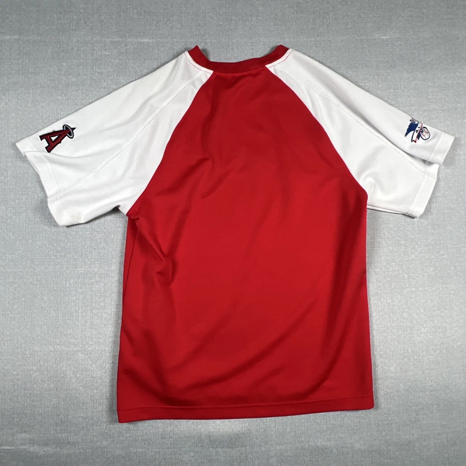 Los Angeles Angels Red Baseball Style Mens Jersey Sz M VF Imagewear - Image 2 of 4