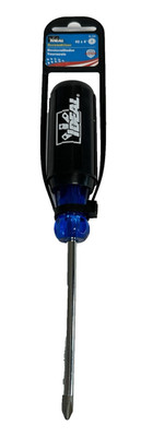 Ideal screwdriver #2x4  Blue Black Handle Phillips 35-194 New