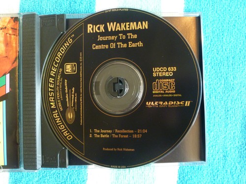 RICK WAKEMAN Journey To The Centre Of The Earth CD MFSL 24k GOLD ULTRADISC II - Picture 2 of 2