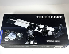 Thames Kosmos Telescope Essential STEM Tools 100x Power Tripod for Ages 8