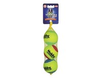 Nobby Tennisball Mit Squeaker 6,5 Cm 3Er Netz GrößE M Hundespielzeug