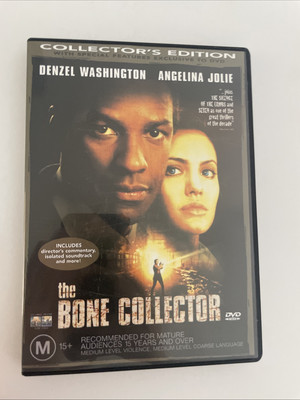 The Bone Collector DVD Reg 4 Denzel Washington Angelina Jolie T6