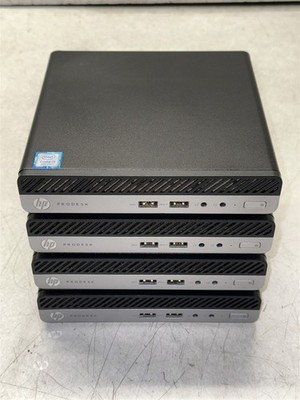 HP PRODESK 400 G3 MINI CORE i5-7500T SR337 2.7GHz NO RAM/HDD/SSD/OS LOT OF 4