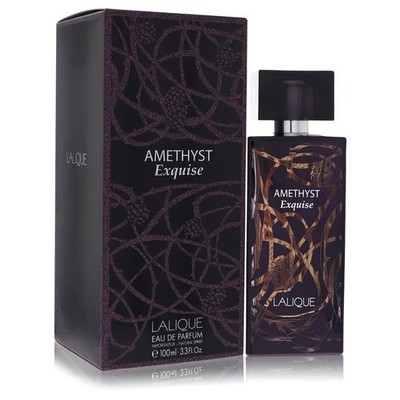Lalique Amethyst Exquise by Lalique Eau De Parfum Spray 3.3 oz For Women