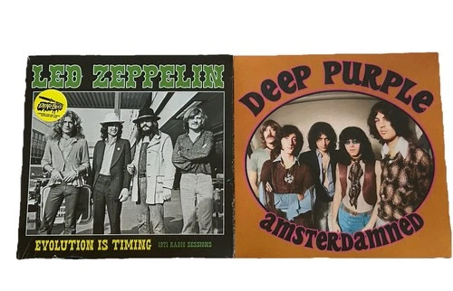 Deep Purple / Led Zeppelin - Live Vinyl Records Lot New