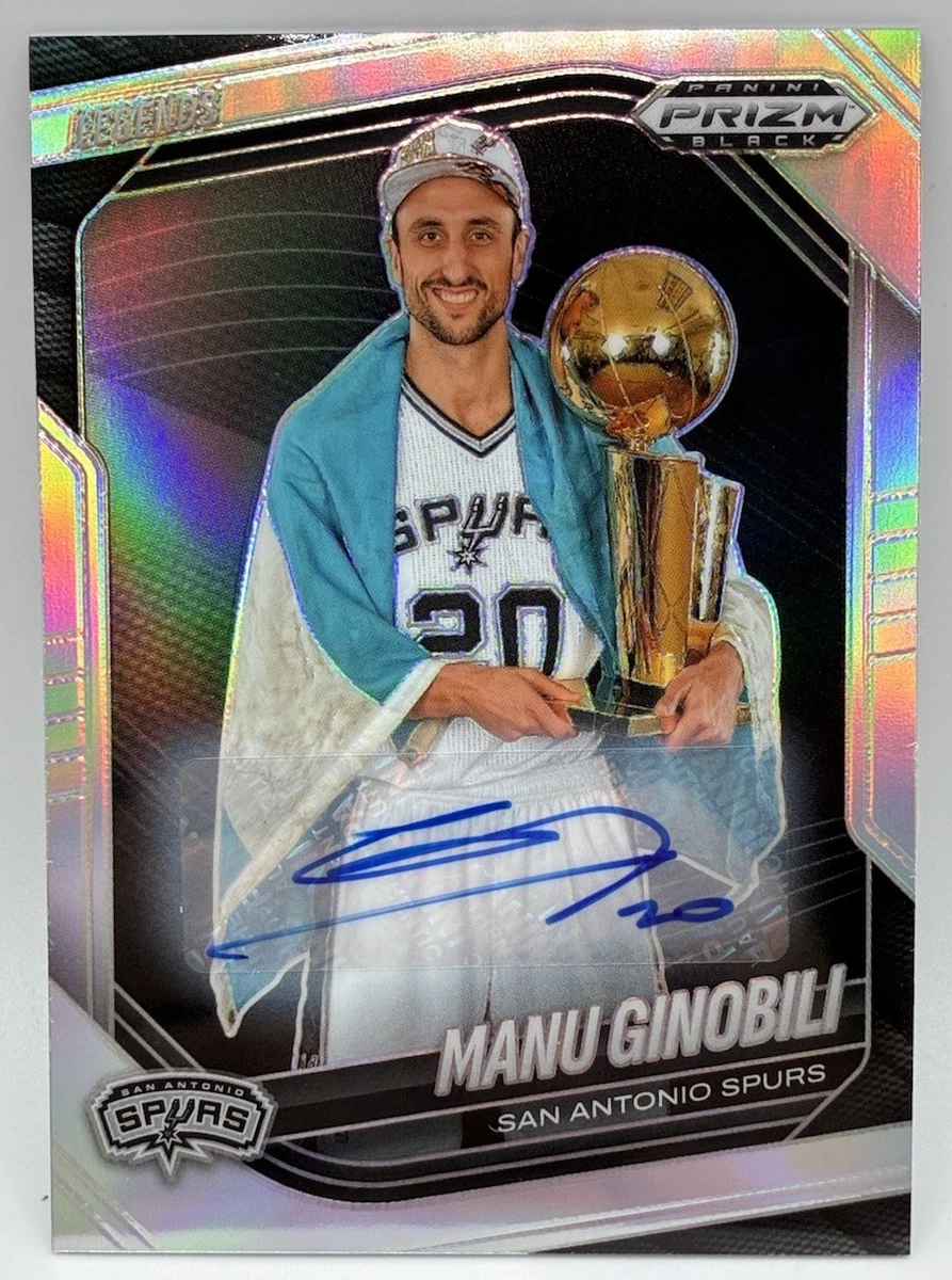 Manu Ginobili Basketball Autographed Sports Trading Cards