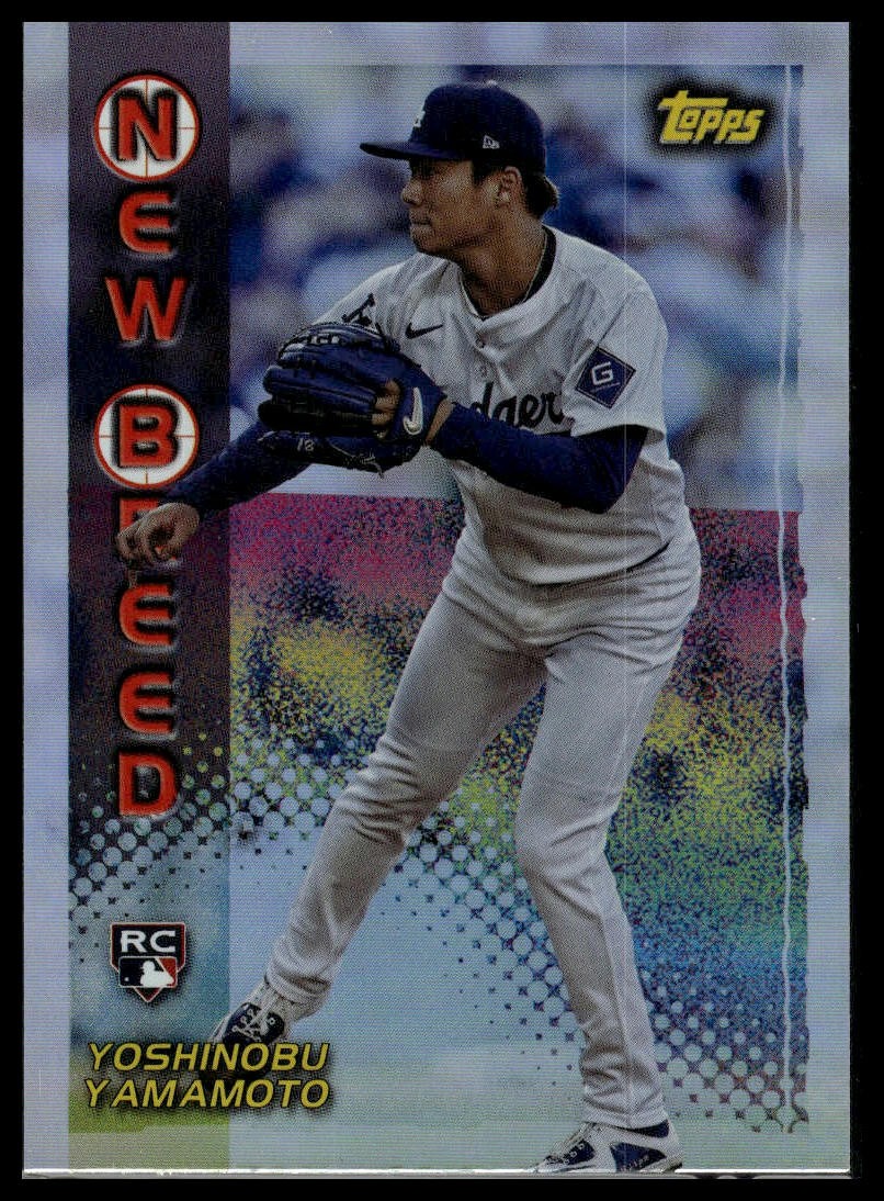 2024 Topps Archives #99NB-6 Yoshinobu Yamamoto 1999 Topps New Breed