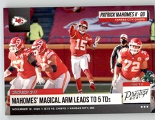 2021 Panini Prestige Highlight Reel Patrick Mahomes II #PM KC