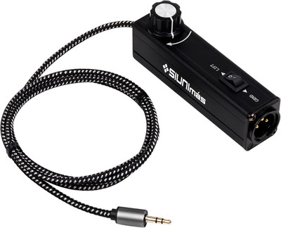 Pro 01A AUX to XLR 3Pin Noise Isolation Direct Box with Volume Controller