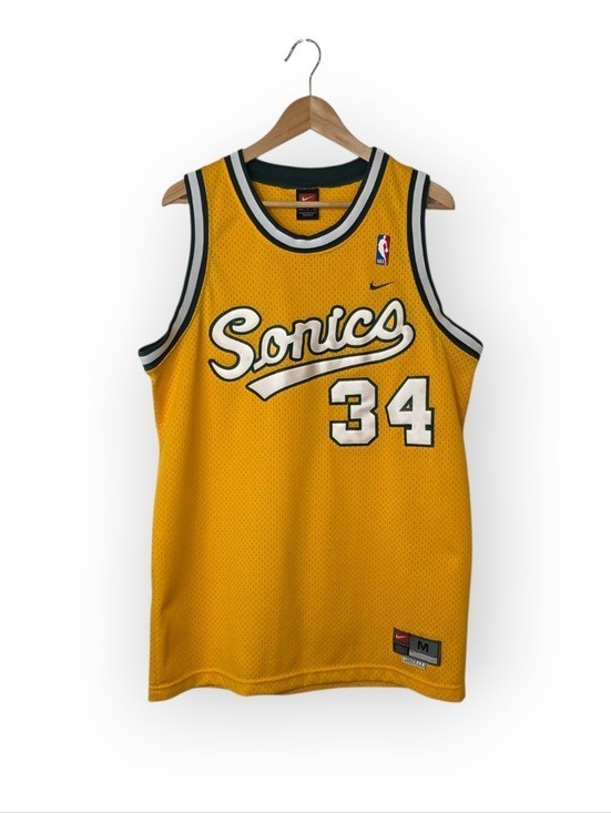 Vintage Ray Allen Seattle Supersonics Nike Swingman Stitched