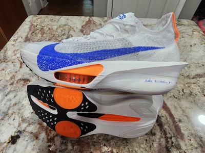 Nike AlphaFly ホワイト/オレンジ/ブルー Women's Nike Air Zoom Alphafly NEXT% 3 FP Blueprint Pack White