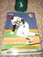 1992 Fleer Ultra Card #114🔥HOF 🔥Rickey Henderson Oakland Athletics