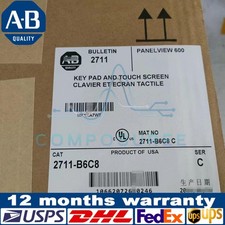 2711-B6C8 Ser B 2711B6C8 PanelView 600 Touch Key DH FRN 4.46  US Free Tax